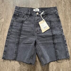 DALA Partner Short Hurricane Denim Cutoff Raw Hem Shorts Women's‎ 25